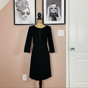 Talbots | limited edition | black bow dress